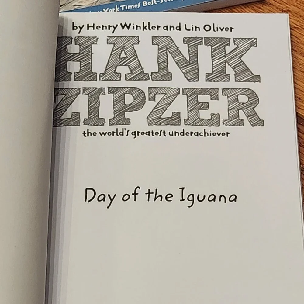 Hank Zipzer by Henry Winkler Lin Oliver - Ages 7 To 10 - Set Of 3 Chapter Books